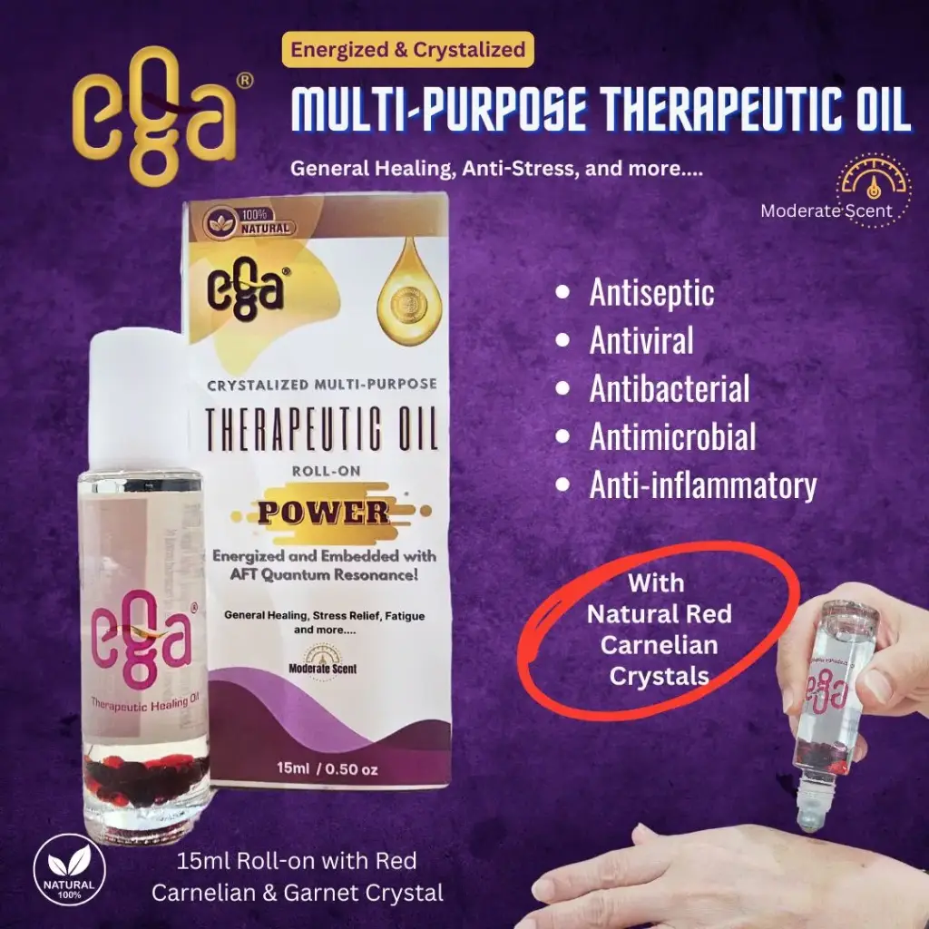 Ega Crystalized Therapeutic Oil: POWER (15ml Roll-on)