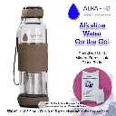ALKA H2: Energized Multi-Mineral Borosilicate Glass Bottle 