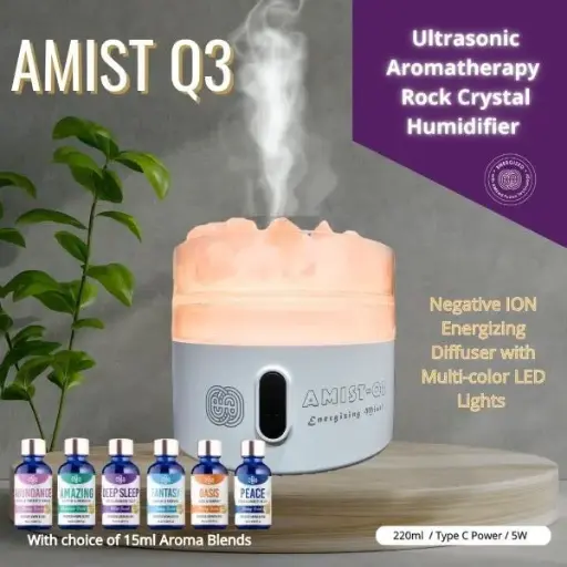 AMist Q3 : Crystal Aromatherapy Humidifier